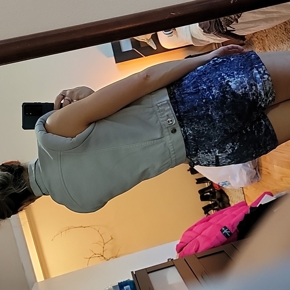 Stolen girlfriends club padded light denim vest size 8 - Picture 10 of 12